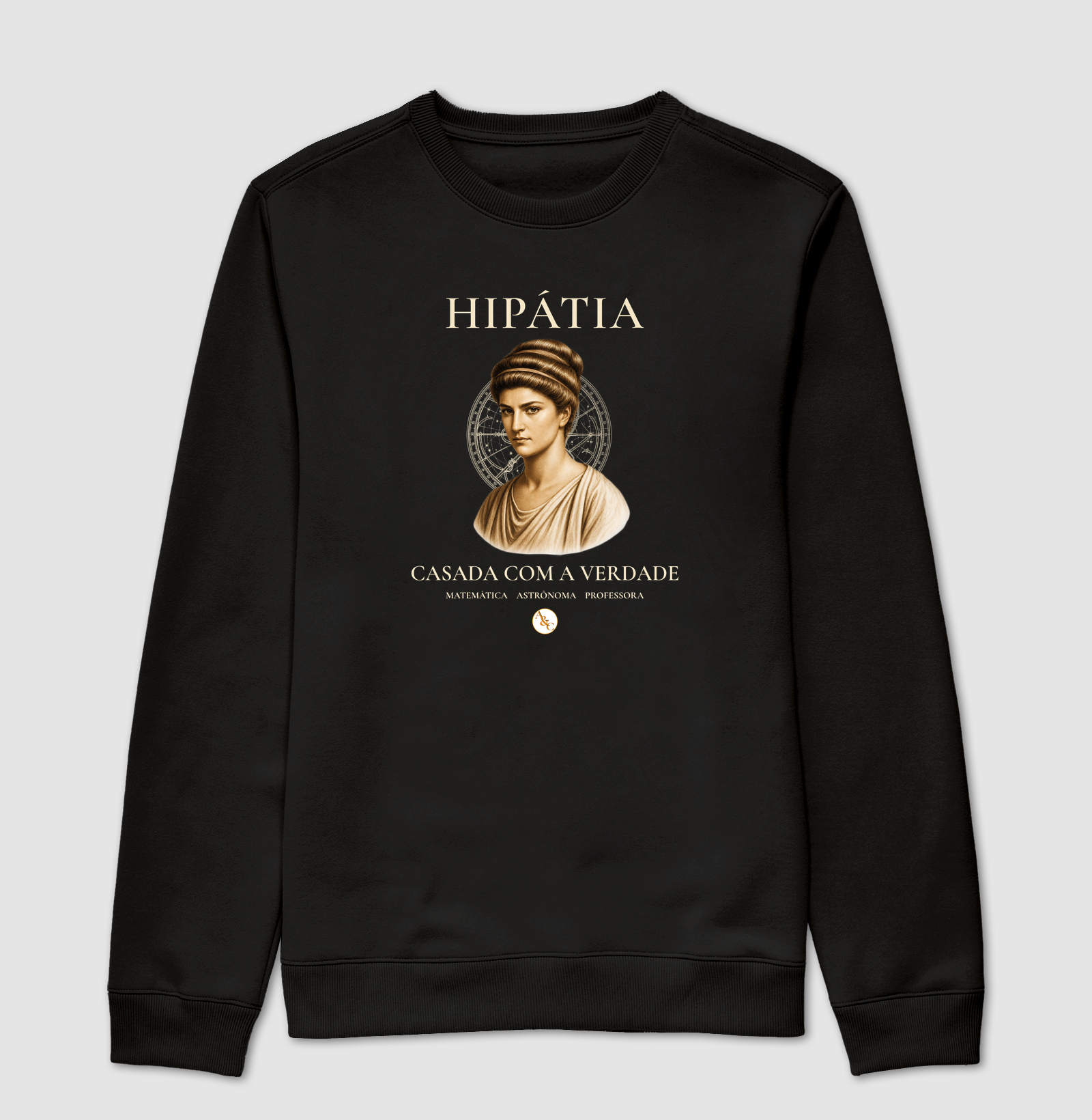 Camiseta Filosófica Luz de Alexandria | Arte & Compor