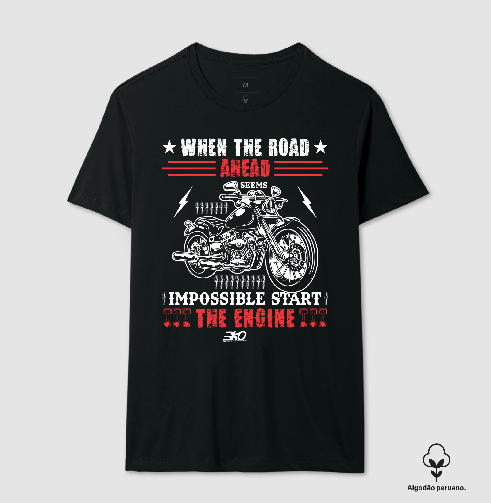 CAMISETA CASUAL MOTORCYCLE