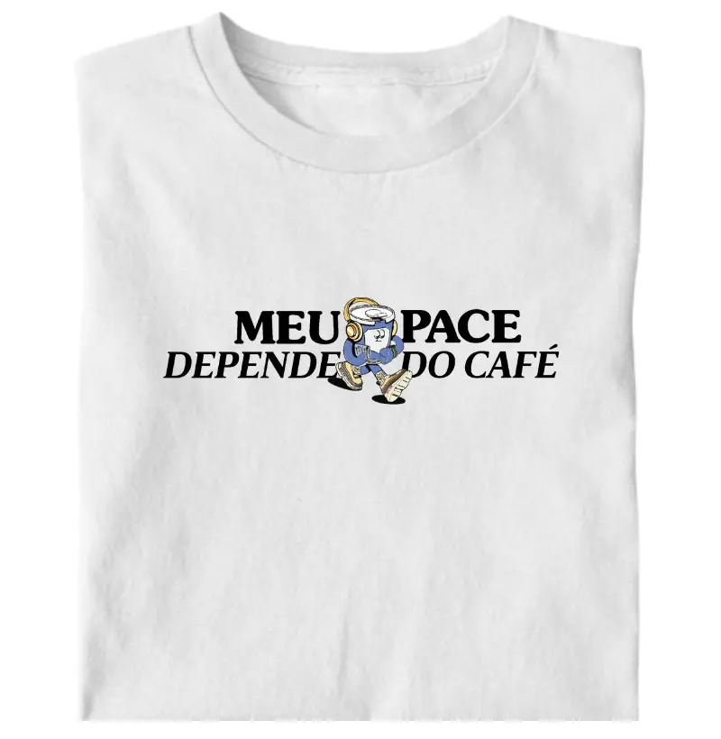 Meu Pace depende do café