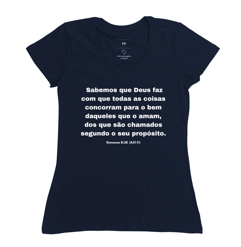 Feminina Novo Testamento Rm 8:28