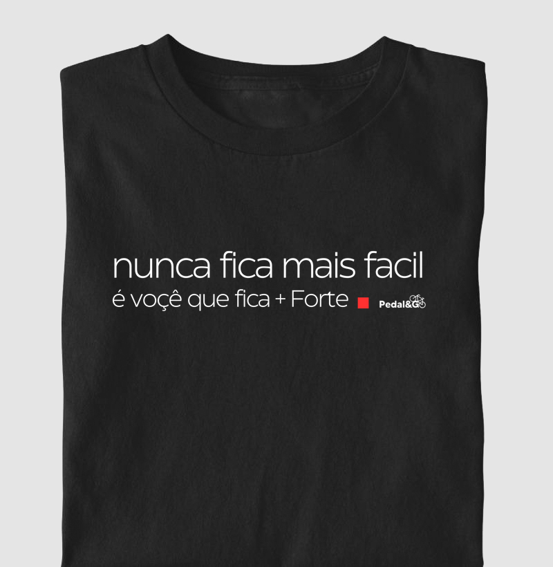 Nunca fica mais fácil