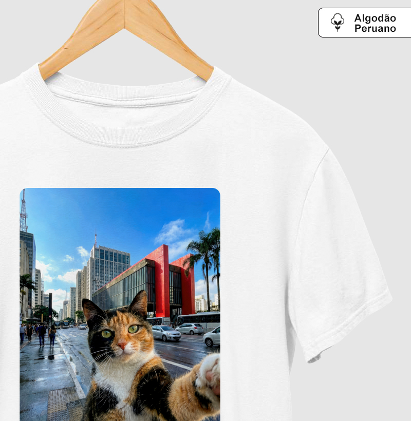 Malhadinho na Paulista - Camiseta Algodão Peruano