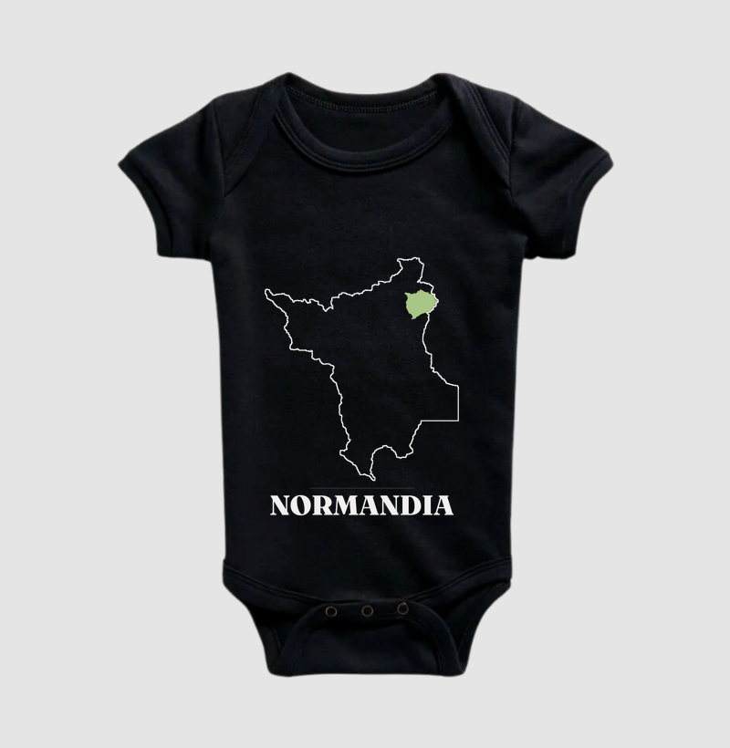 Normandia | Traço RR - Body Infantil