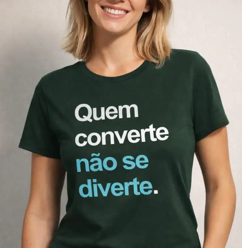 Quem converte não se diverte