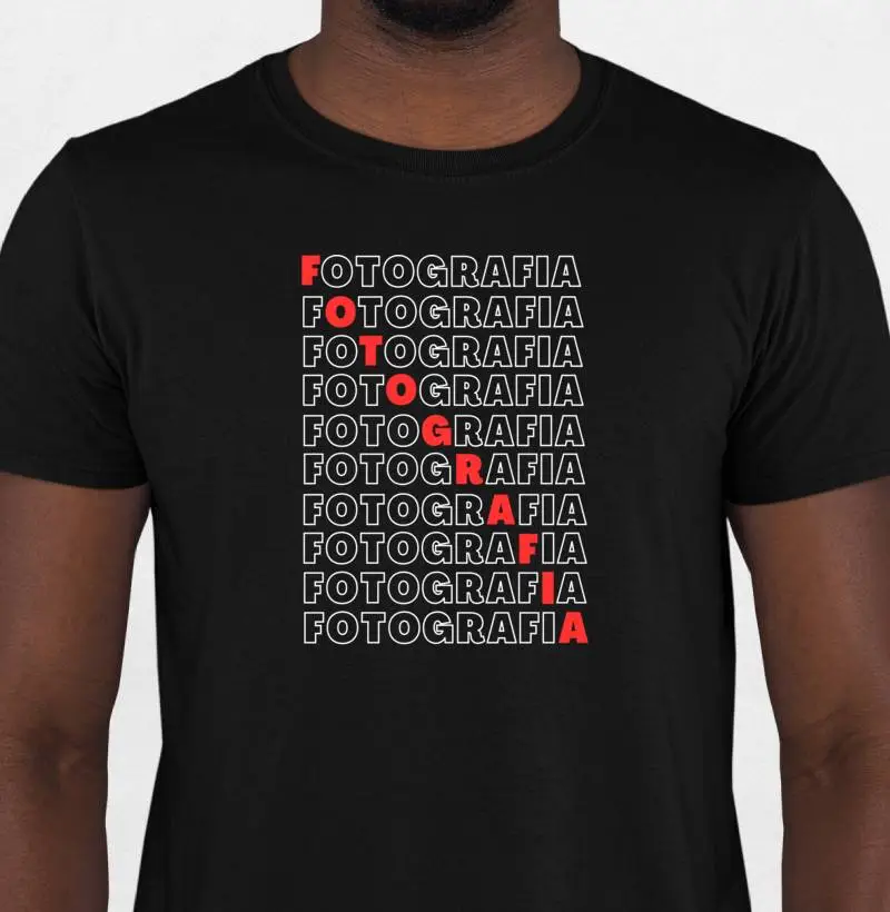 Camiseta fotografia...