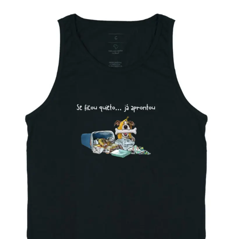 Se ficou quieto... Já aprontou