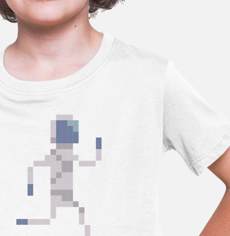 Pixel Runner – Think Tee