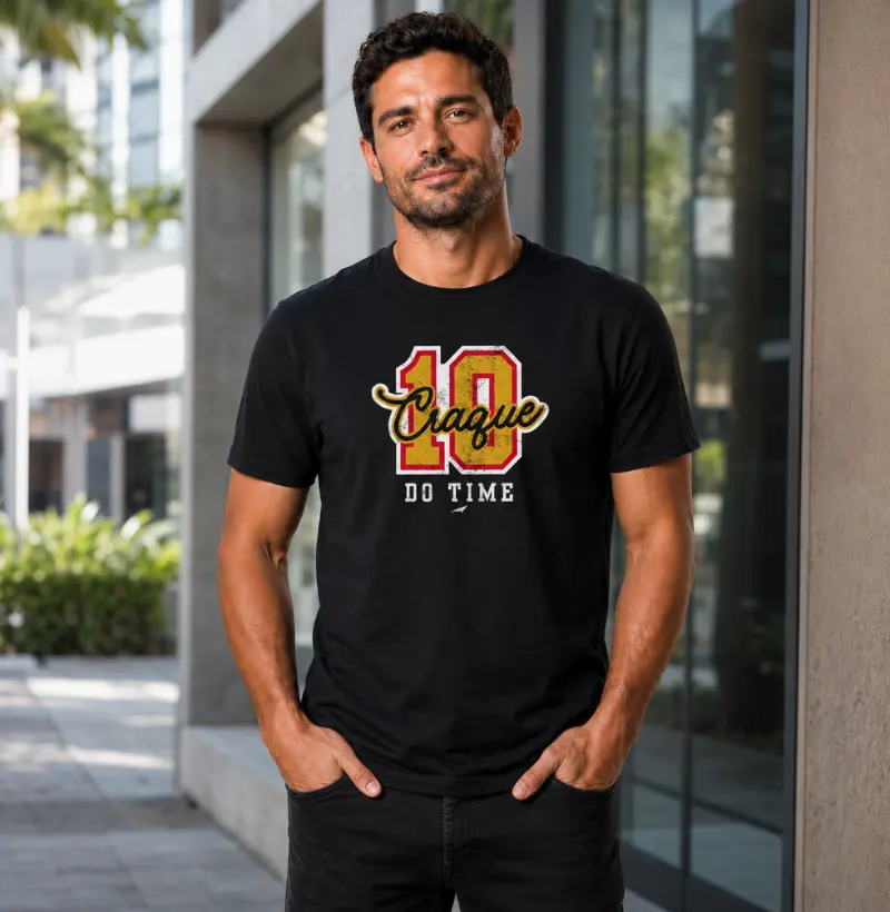 Camiseta 10 Craque do Time Premium | Football Culture