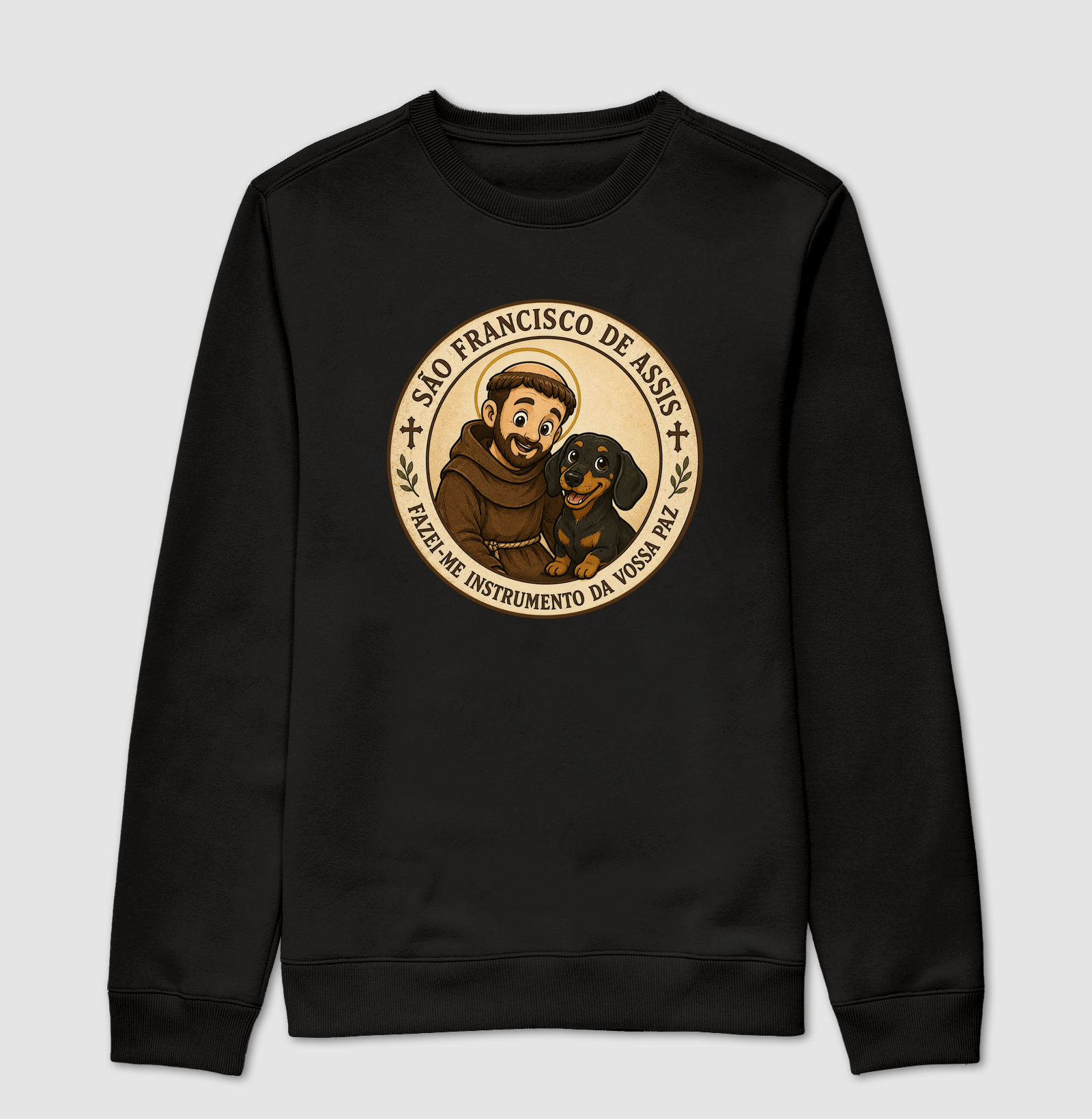 São Francisco e Salsicha Instrumento de paz