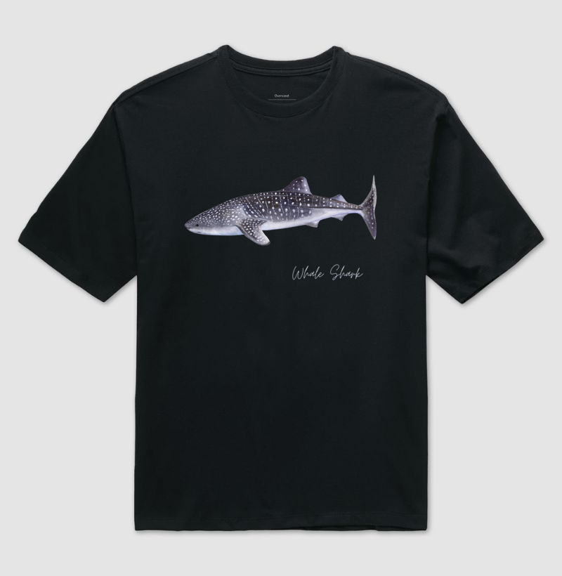Whale Shark - Camiseta Oversized
