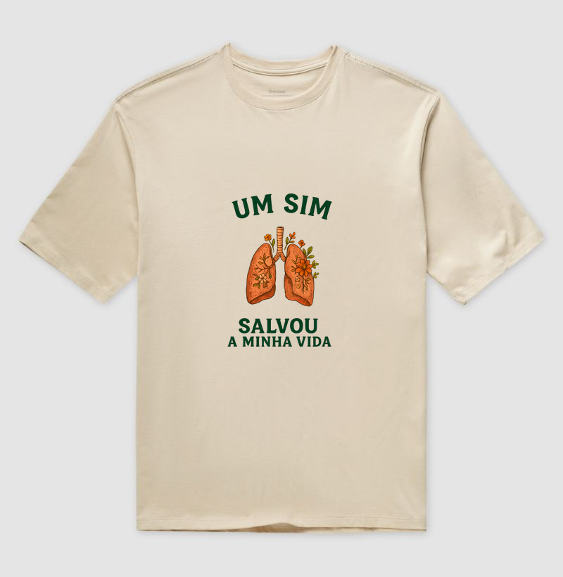 Um sim salvou a minha vida (pulmão)