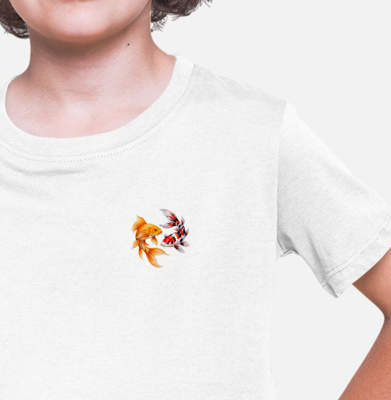 Peixes - Mini - Carpas - Infantil - Camiseta Infantil