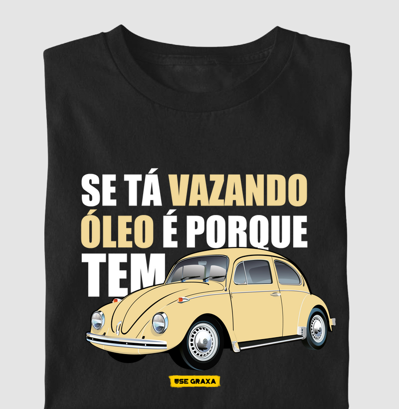 Vazando Óleo Fusca Bege