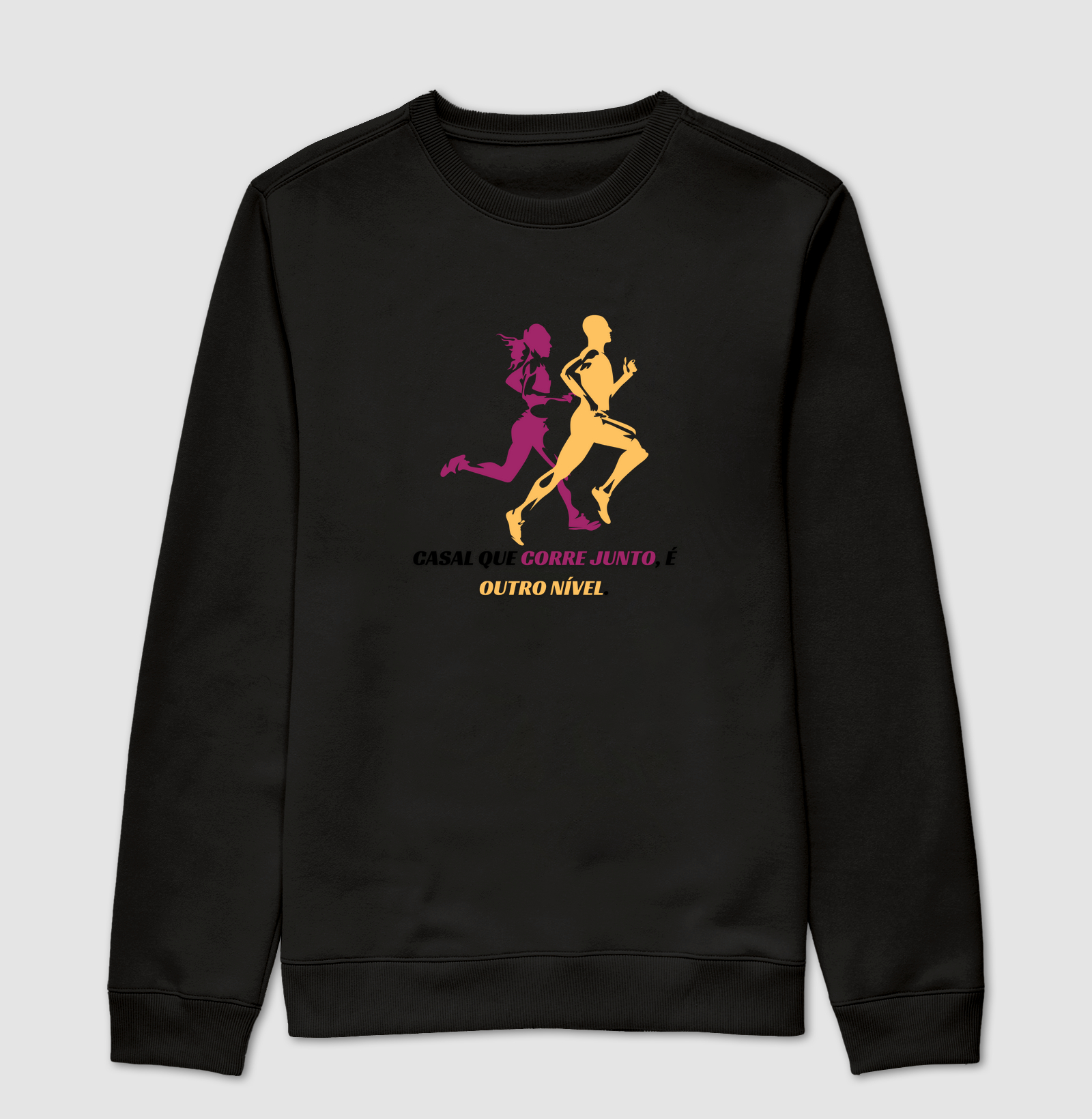 Casal que corre junto!