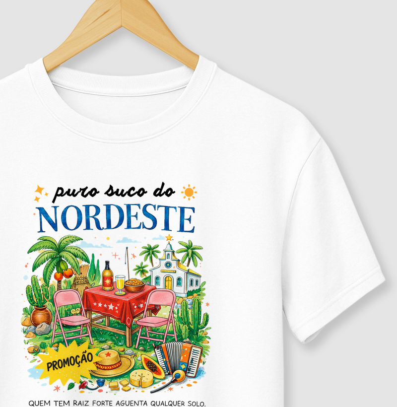 Camiseta Puro suco do Nordeste (2) | OxenteWear