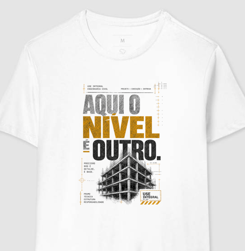 Aqui o nível é outro.