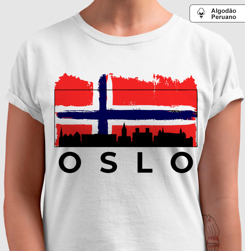 Camiseta Algodão Peruana - Oslo