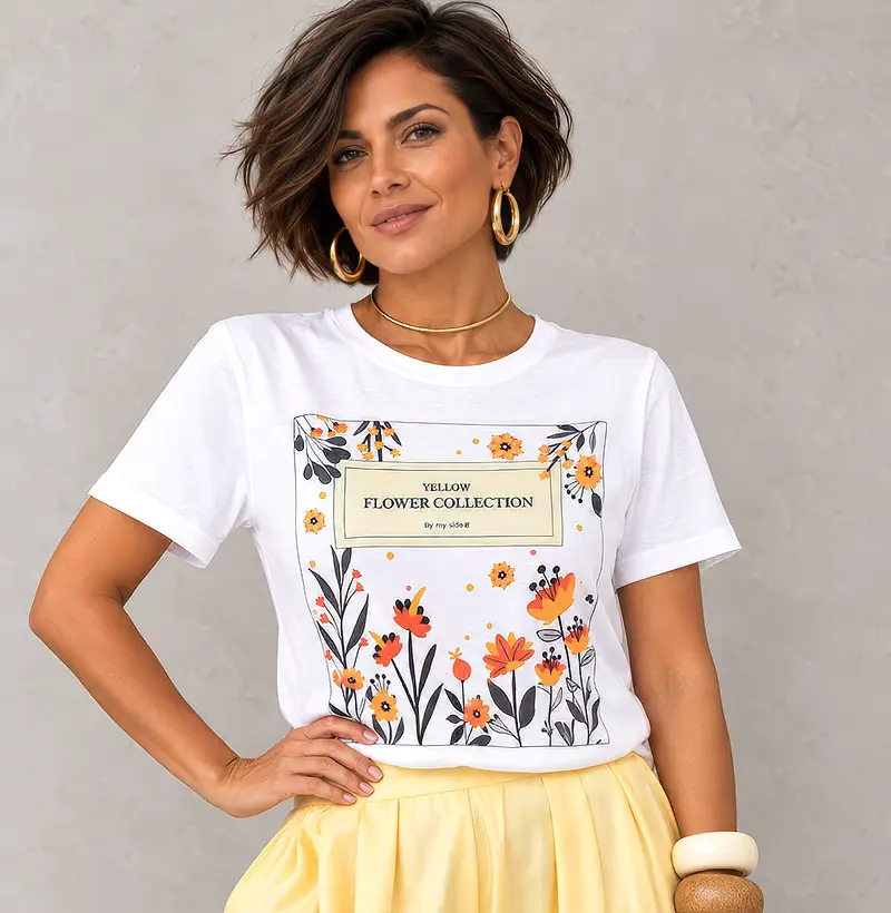 FLOR LARANJA