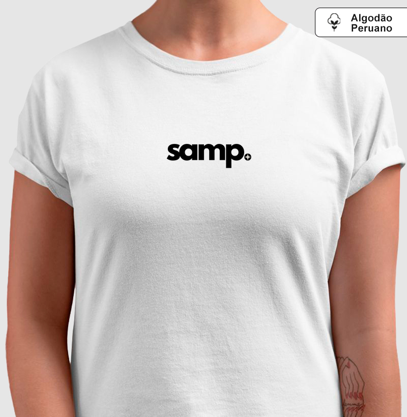 Camiseta Algodão Peruano "SAMP"