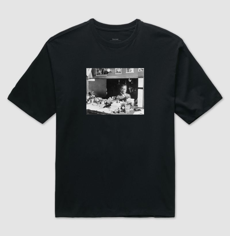 Louis Armstrong, N.Y., 1946 - Camiseta Oversized