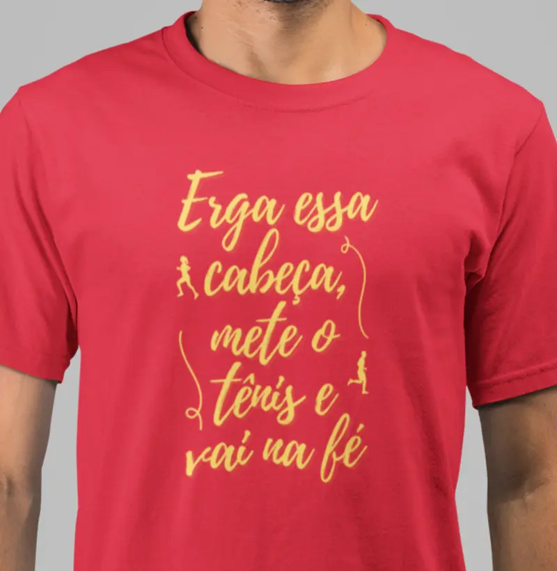 Mete o tênis e vai na fé