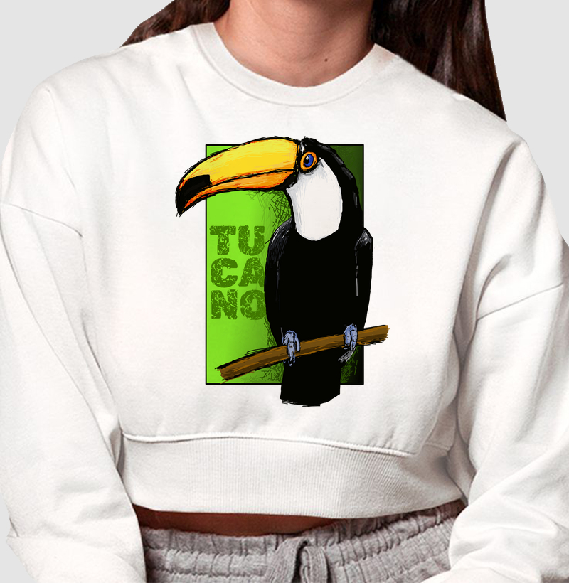 Cropped Moletom Tucano