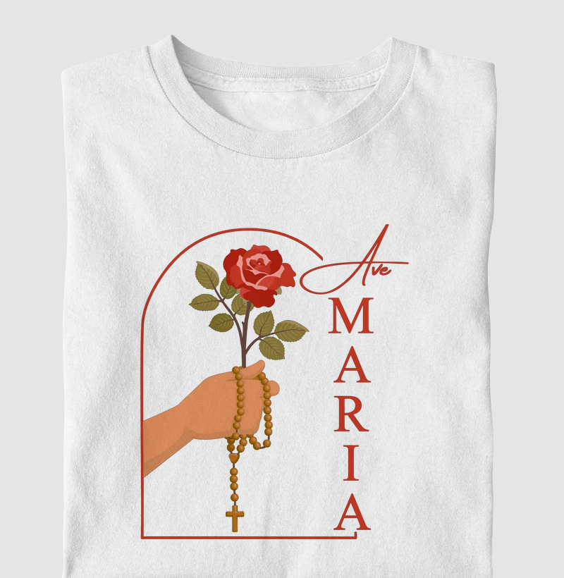 Ave Maria e a Rosa 