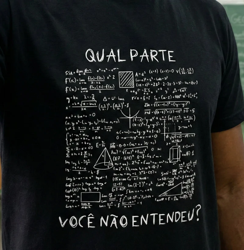 Qual parte você não entendeu? - Matemática