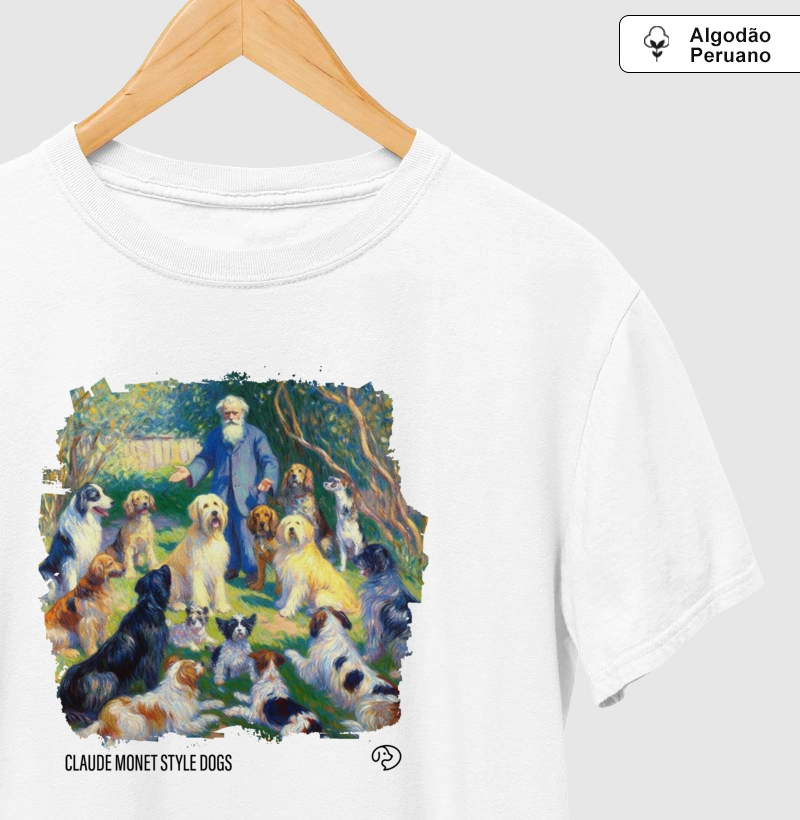 AUrte - Claude Monet Style Dogs