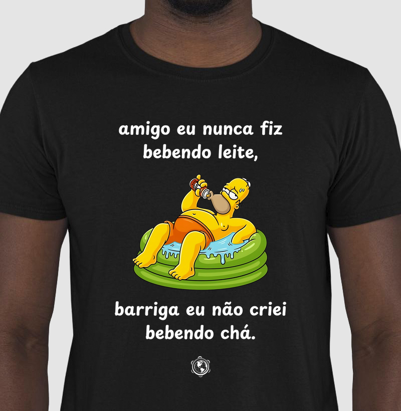 barriga eu não criei bebendo chá