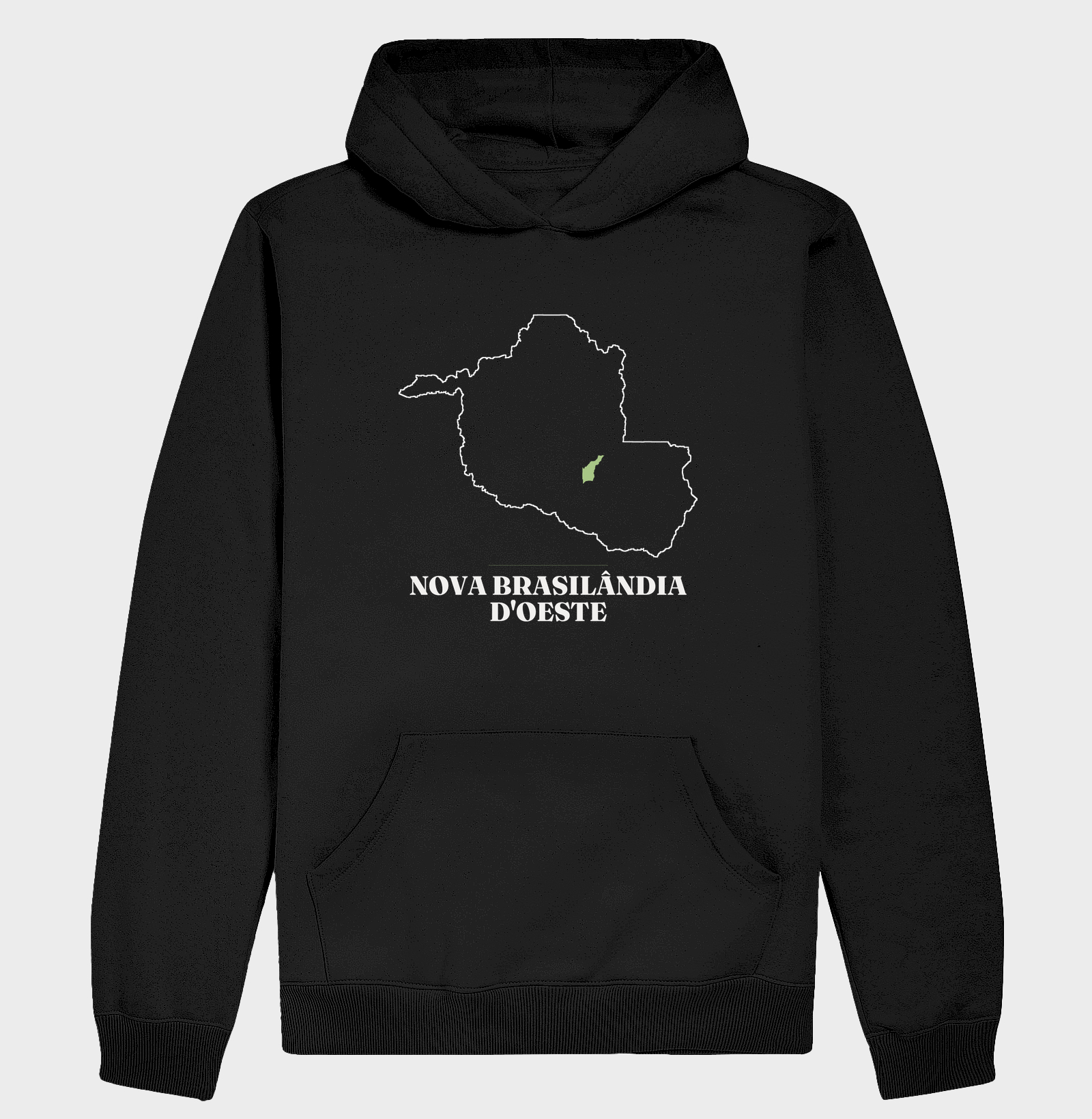 Nova Brasilândia D'Oeste | Traço RO - Hoodie Moletom