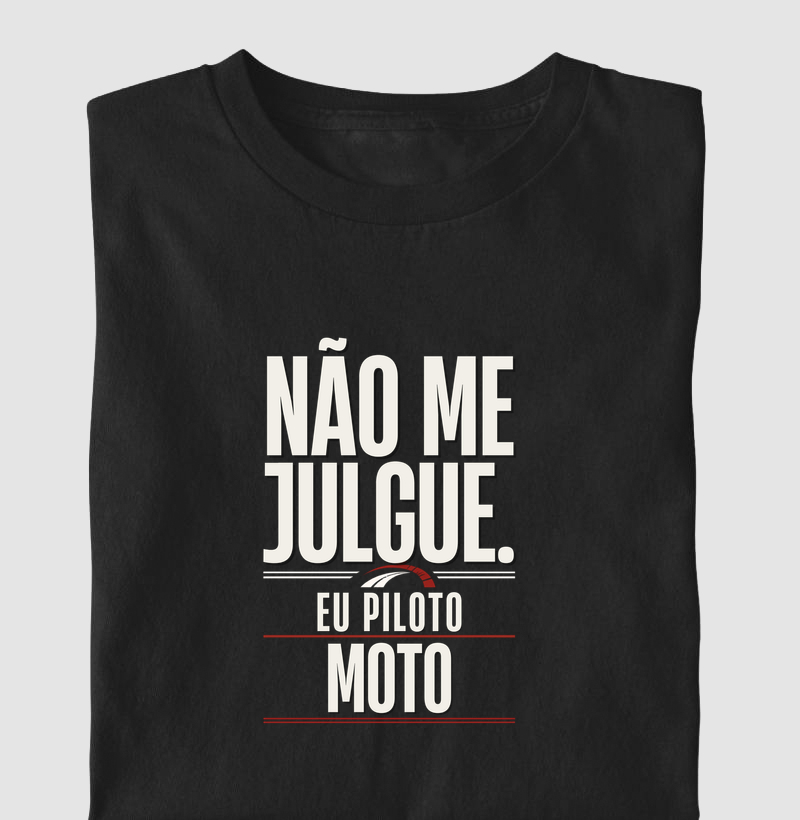 Não me julgue - Camiseta