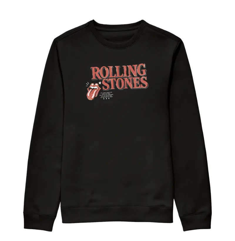 Suéter Moletom Rolling Stones Classic Tongue