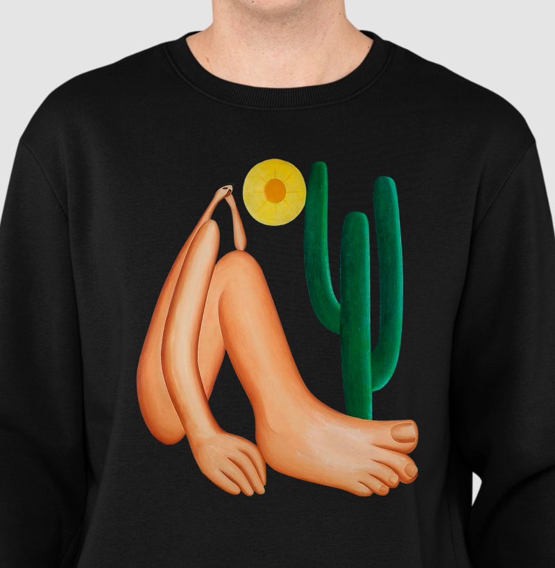 Abaporu Sueter Slim Moletom