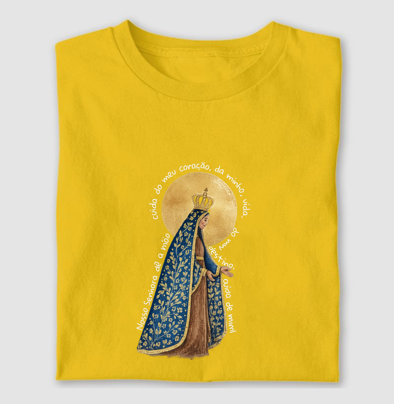 Camiseta Nossa Senhora Cuida de Mim