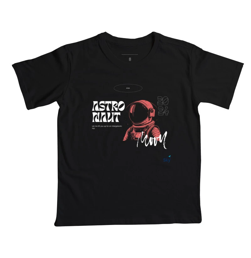 Camiseta Infantil - Viagem Intergaláctica