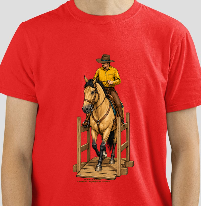Campolina - Equitação de Trabalho. - Camiseta