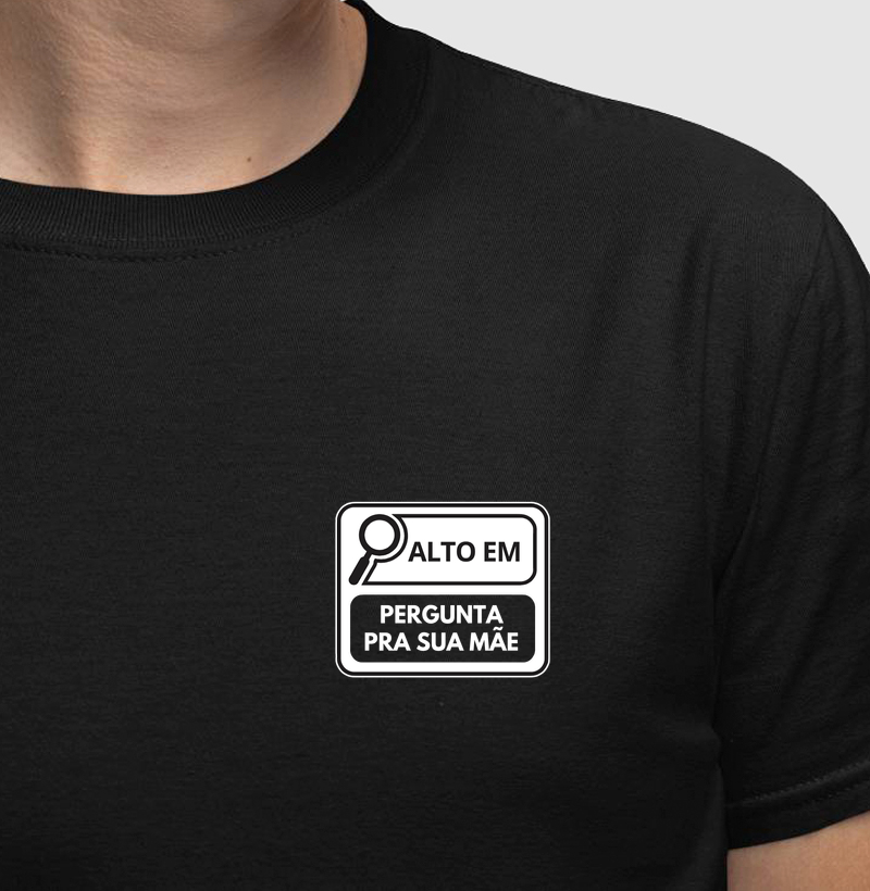 Alto em pergunta pra sua mãe