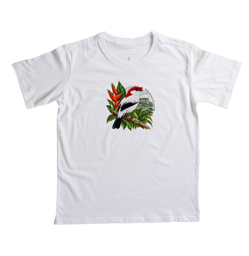 Soldadinho-do-araripe - Coleção Fauna Brasileira - Camiseta Infantil