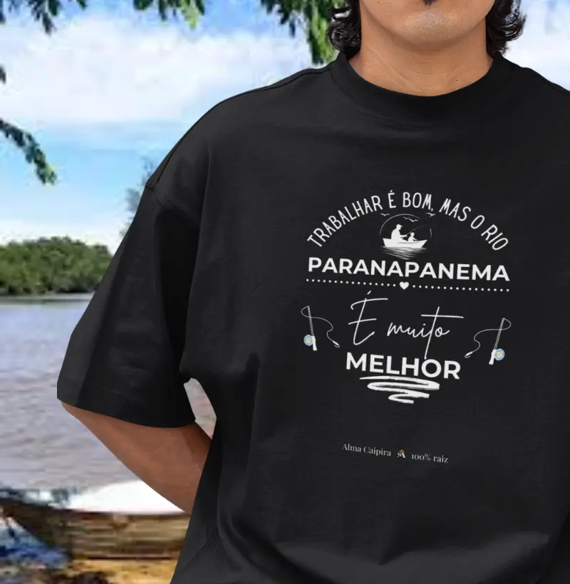 Trabalhar é bom, mas o Rio Paranapanema é muito melhor