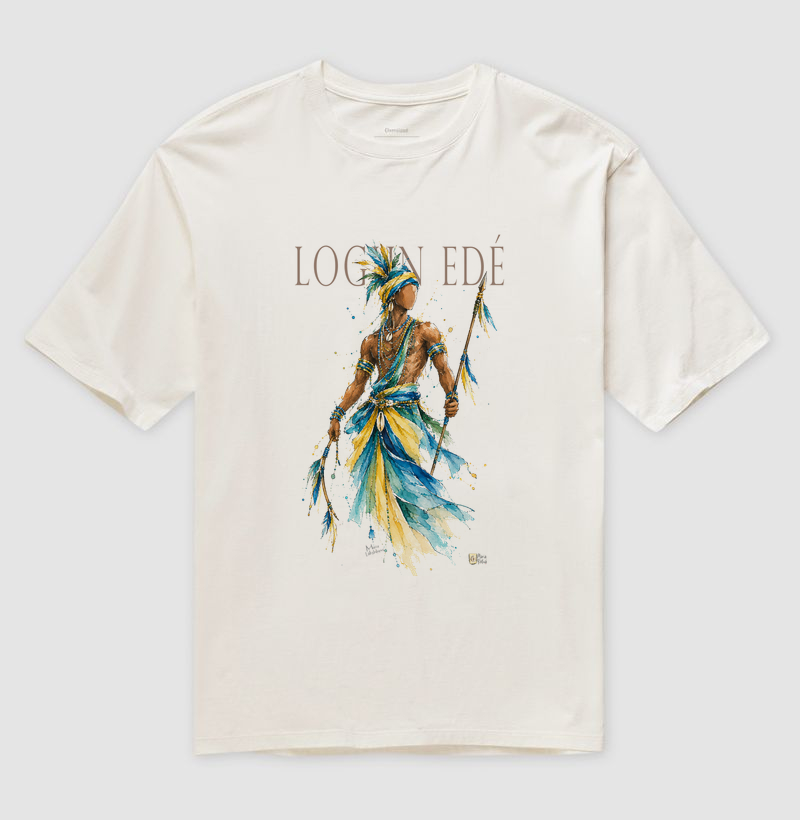 Logun Edé I Orixás Maria Patuá - Camiseta Oversized