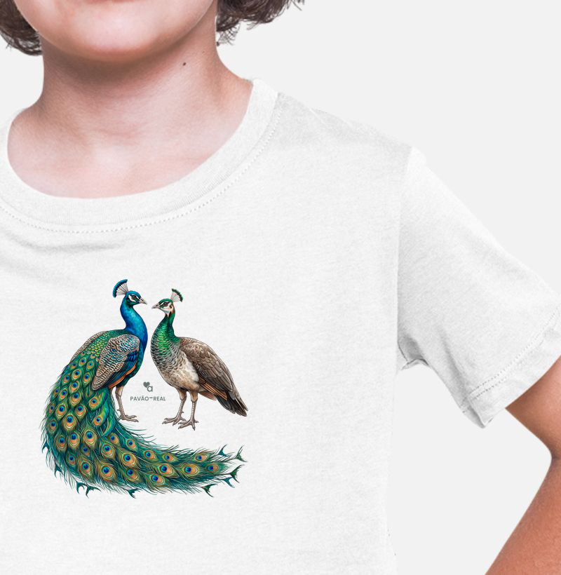 Aves - Pavão Real - Infantil