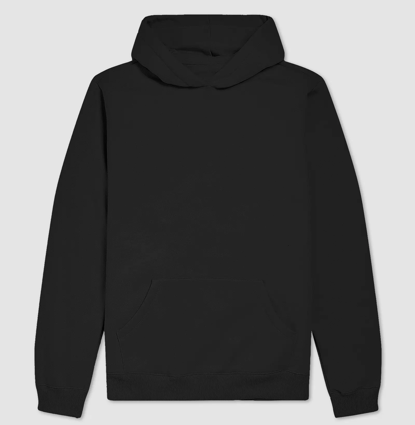 Hoodie Moletom Básico Preto