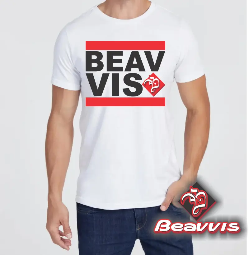 Camisa Beavvis sty RUM DMC