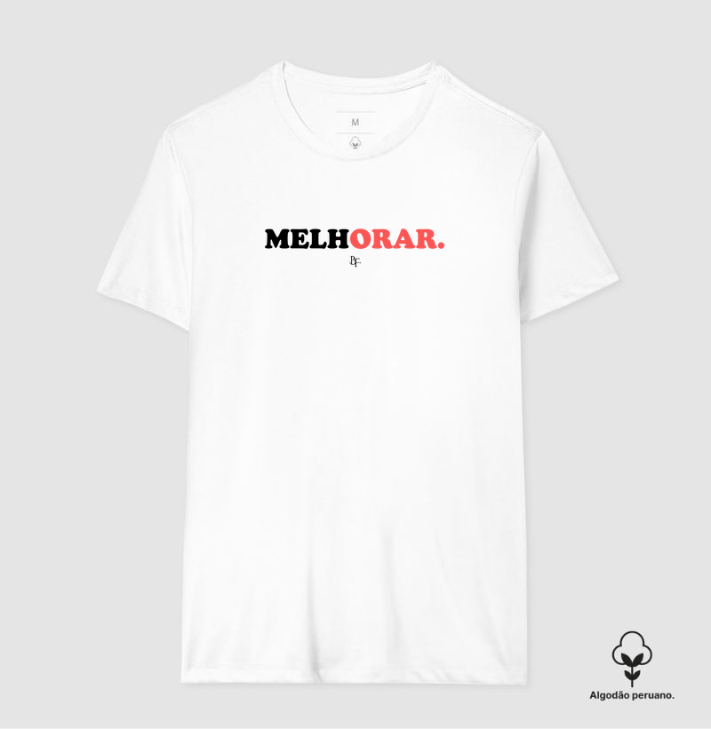 Melhorar - Camiseta Algodão Peruano