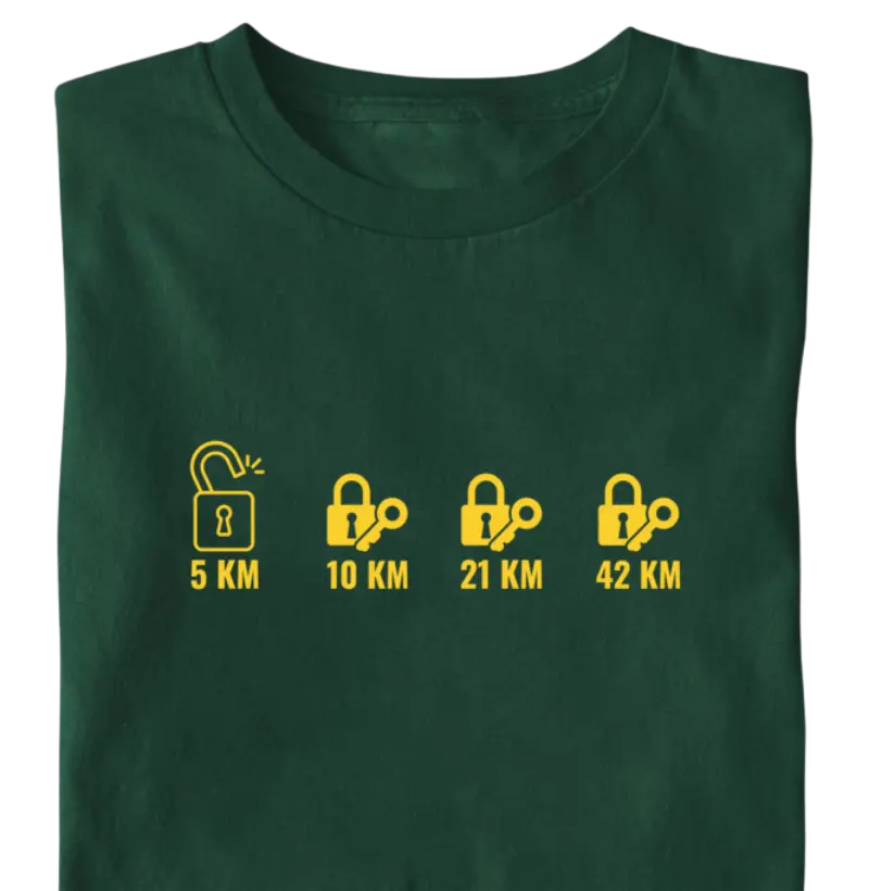 Cadeados 5km amarelo