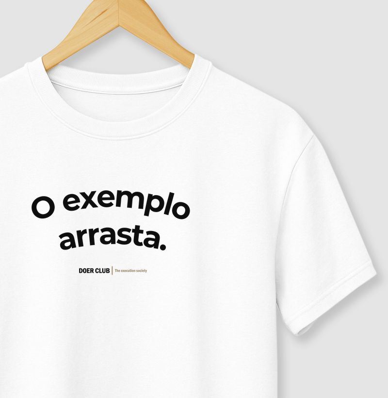 O exemplo arrasta.