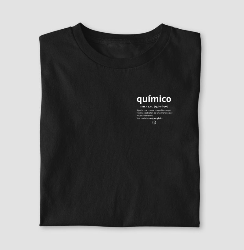 Camiseta Significado de Químico 