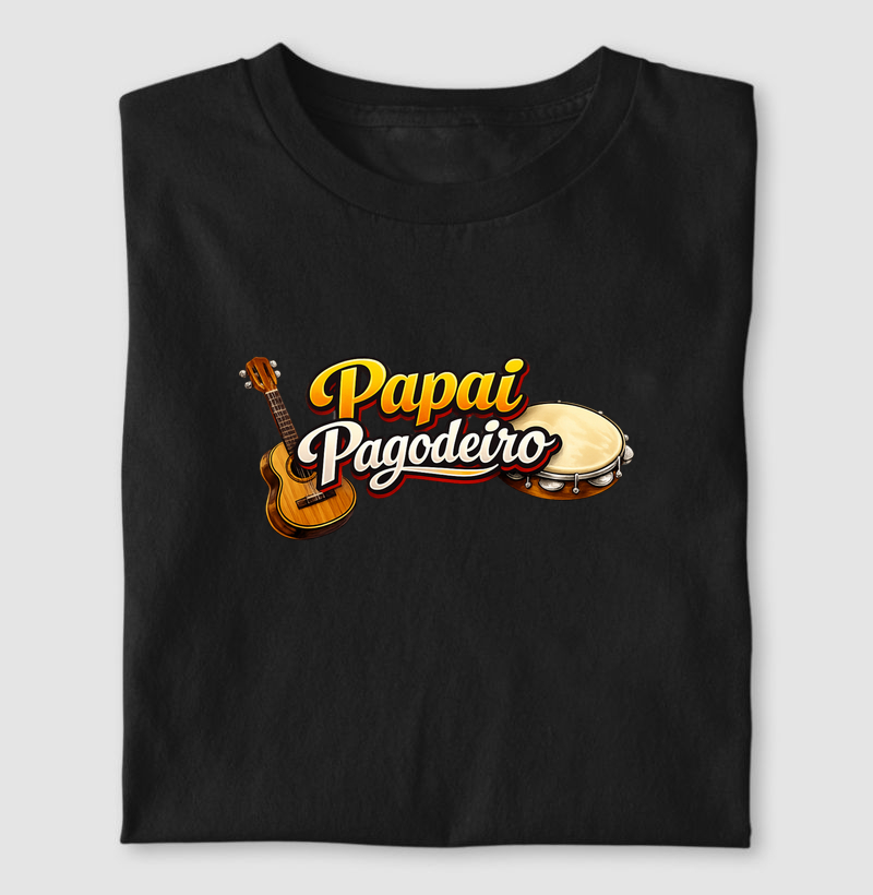 camiseta papai pagodeiro