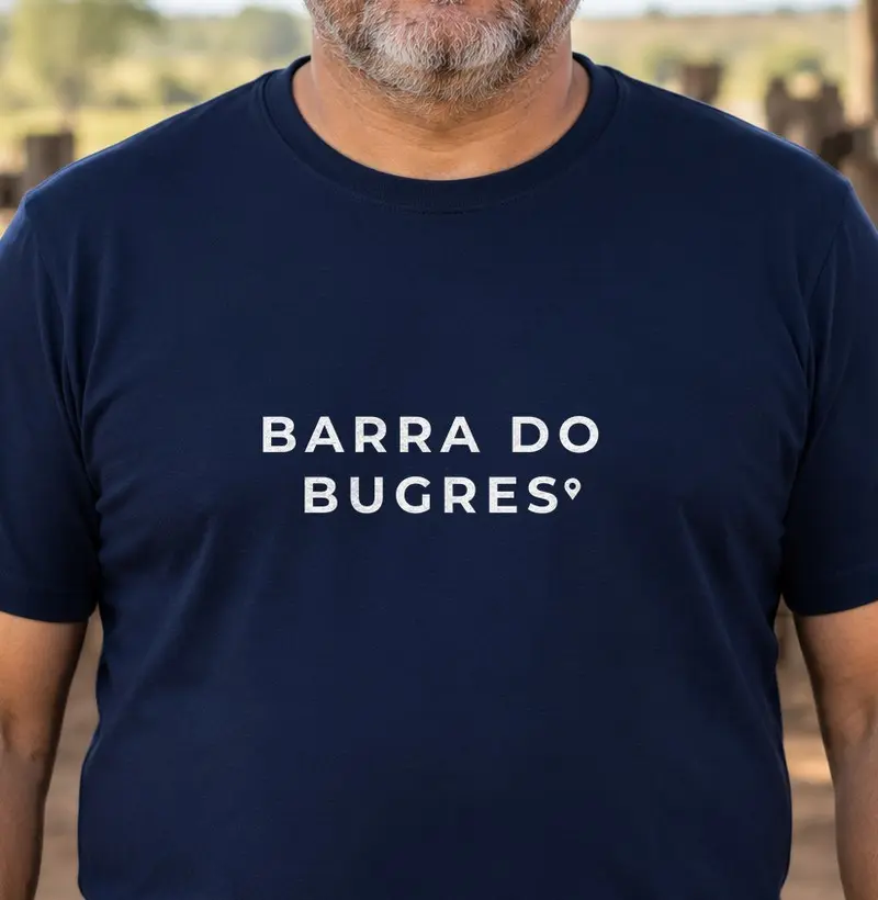 Barra do Bugres | Pin MT - Camiseta
